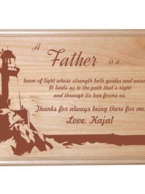 Engraved Plaque for Loving Dad