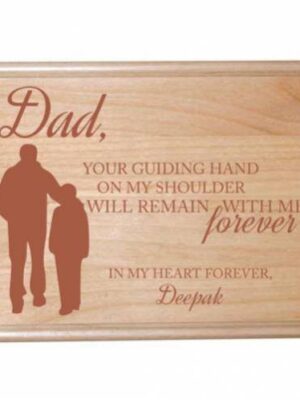 Engraved Plaque for Awesome Dad
