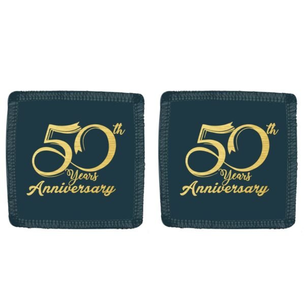 50th Golden Jubilee Anniversary Couple Coffee Mugs Set of 2
