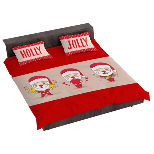 Cute Santa Christmas Bedsheet