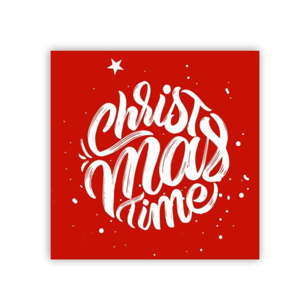 Yaya Cafe™ Christmas Gifts, Printed Xmas Time Fridge Magnets - Round