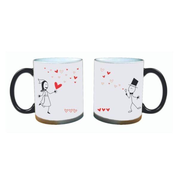 Blown Away By Love Lover Couple Mugs