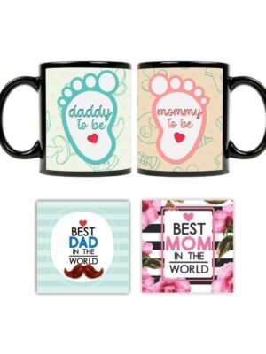 To Be Mommy Daddy Couple Coffee Mug