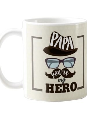 Papa You Are My Hero Coffee Mug