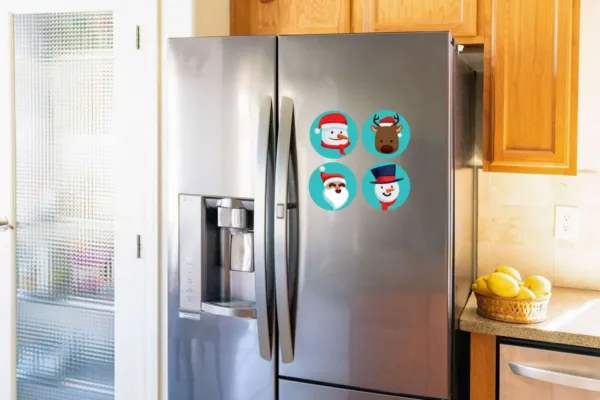 TheYaYaCafe Christmas Fridge Magnets