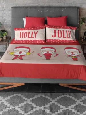 Cute Santa Christmas Bedsheet