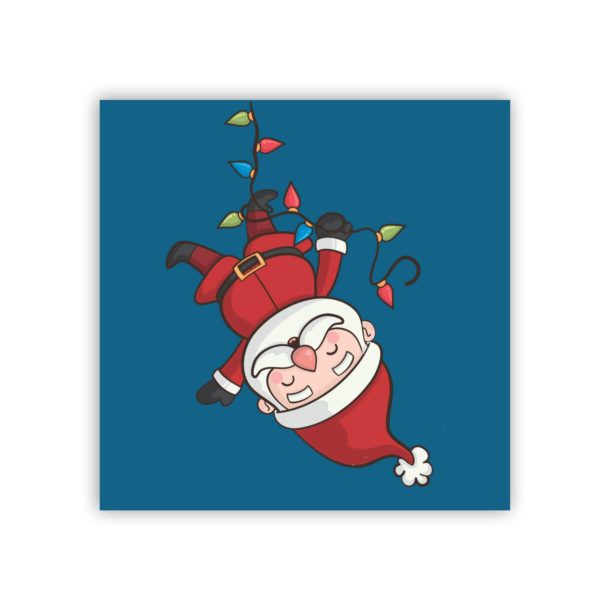 Yaya Cafe™ Christmas Gifts, Printed Santa Claus Fridge Magnets - Square