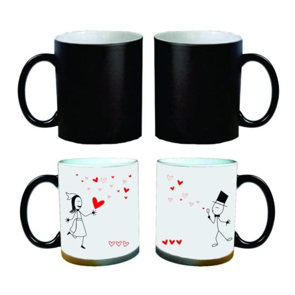 Blown Away By Love Lover Couple Mugs