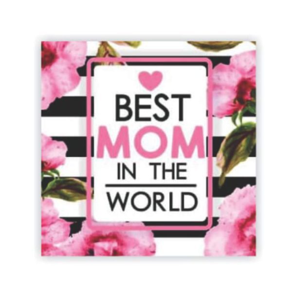 Gifts for Mom, Floral Best Mom Ever Mug