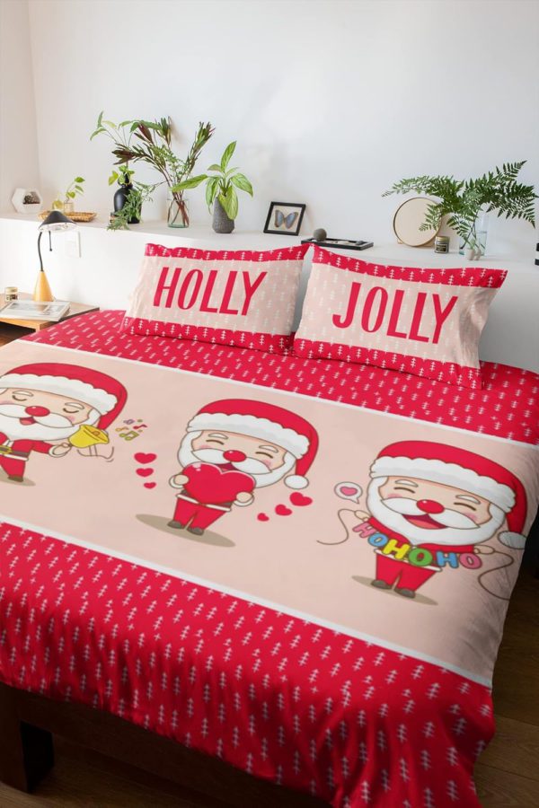 Cute Santa Christmas Bedsheet