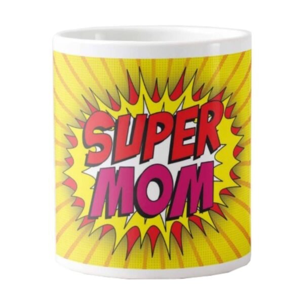 Super Mom Dad Couple Mugs Set of 4