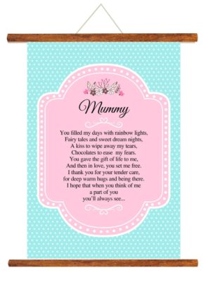 Cute Mummy Scroll Greeting Card