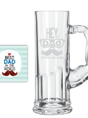 You are Awesome Dad Beer Mug 1