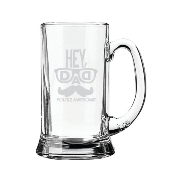 Bowtie Best Dad Beer Mug