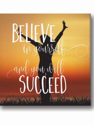 Believe in Yourself Canvas Frame