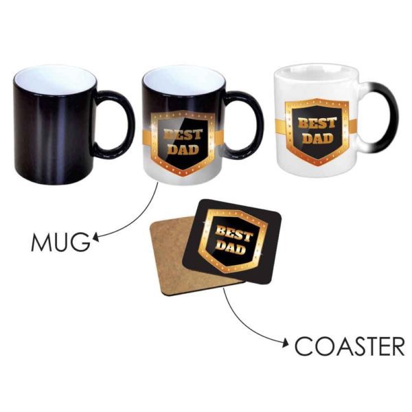 Best Dad Black Magic Mug