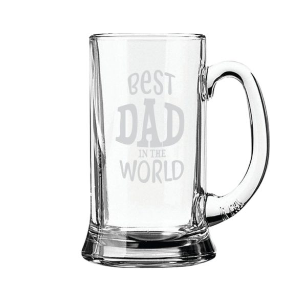 Bowtie Best Dad Beer Mug