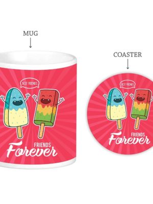 Best Friends Ice Cream Mug