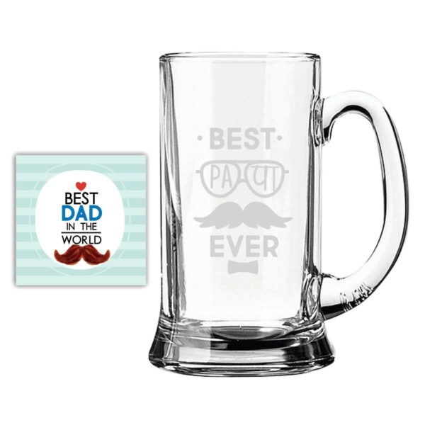 Best Papa Ever Beer Mug