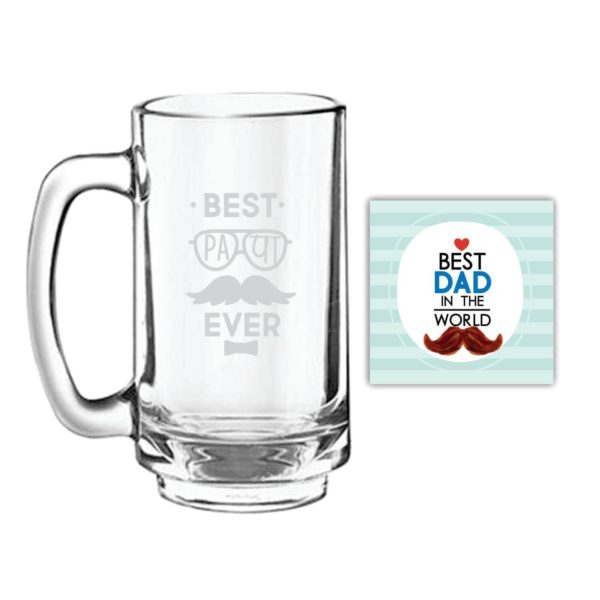 Best Papa Ever Beer Mug