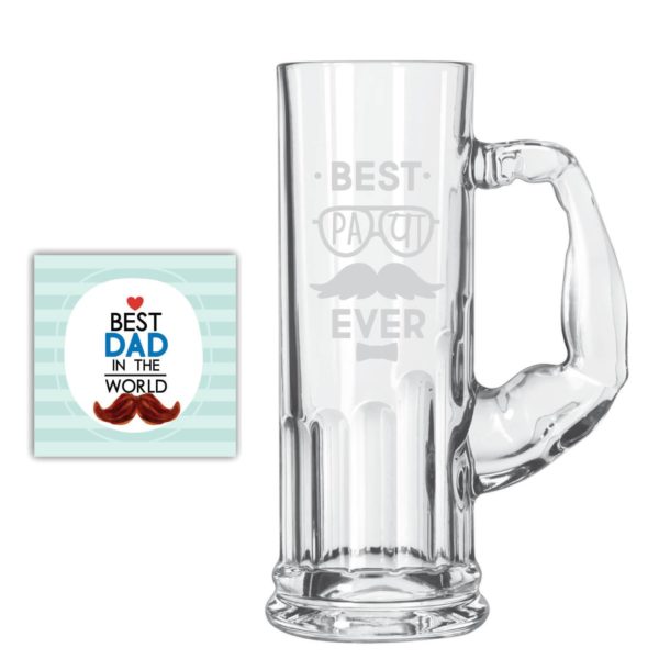 Best Papa Ever Beer Mug