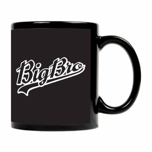 Big Brother Black Mug