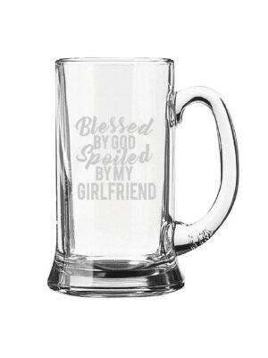 Blessed-By-God-Spoiled-By-My-Girlfriend-Beer-Mug