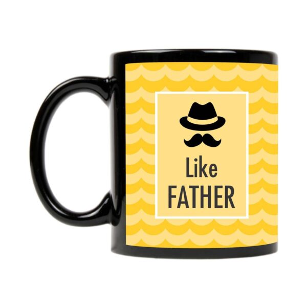 Cool Moustache Like Father Like Son Mugs Set of 2