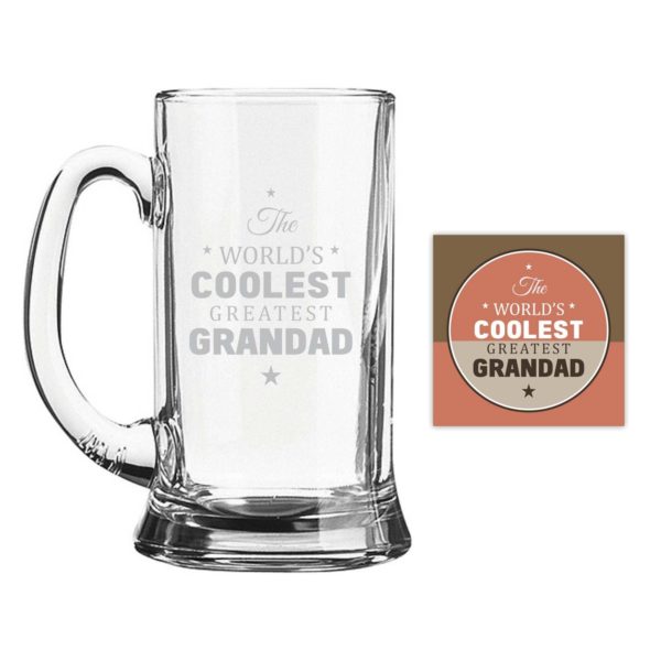 Coolest Grandad Beer Mug