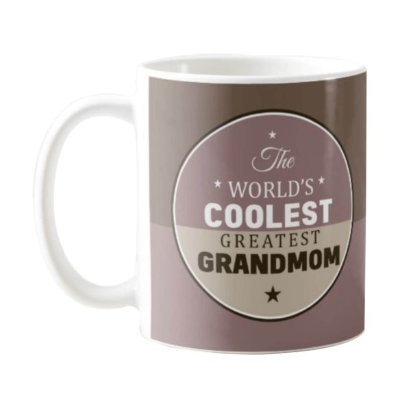 Coolest Greatest Grandma Grandpa Coffee Mugs Set of 2