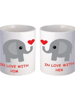 Cute In Love With you Couple Mugs