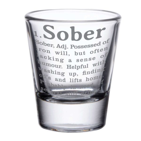 Drunk and Wasted Engraved Shot Glasses - Set of 6