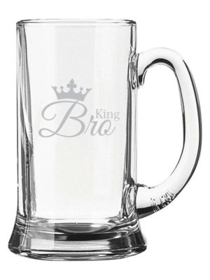 Engraved-King-Bro-Beer-Glass