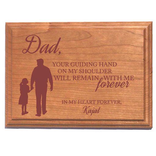 Engraved Plaque for Awesome Dad