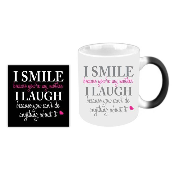 Funny I Smile I Laugh Mug For Mom