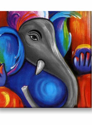 ganesha canvas art print