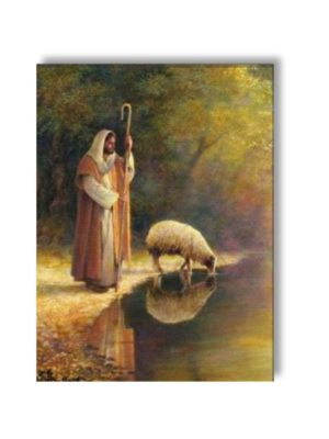 Grace of Our Lord Jesus Wall Paintings Frame