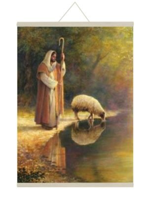 Grace of Our Lord Jesus Canvas Scroll