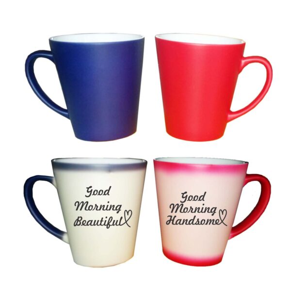 Good Morning Handsome Beautiful Magic Couple Mugs