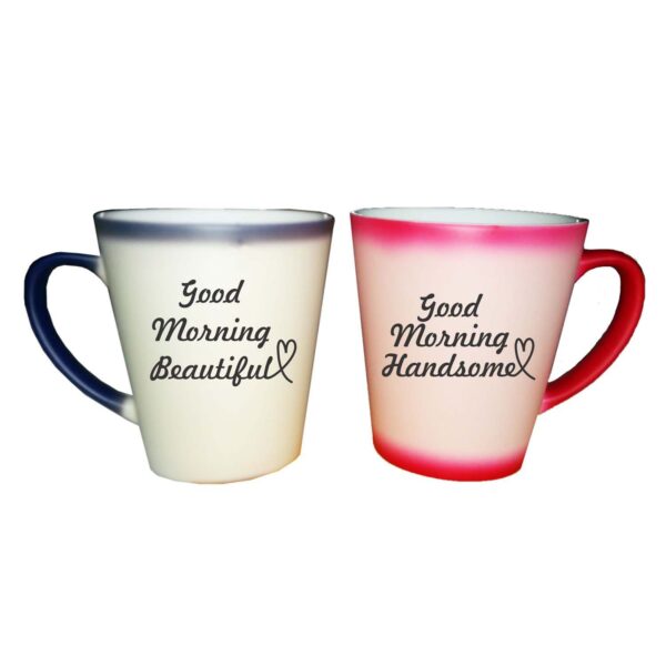 Good Morning Handsome Beautiful Magic Couple Mugs