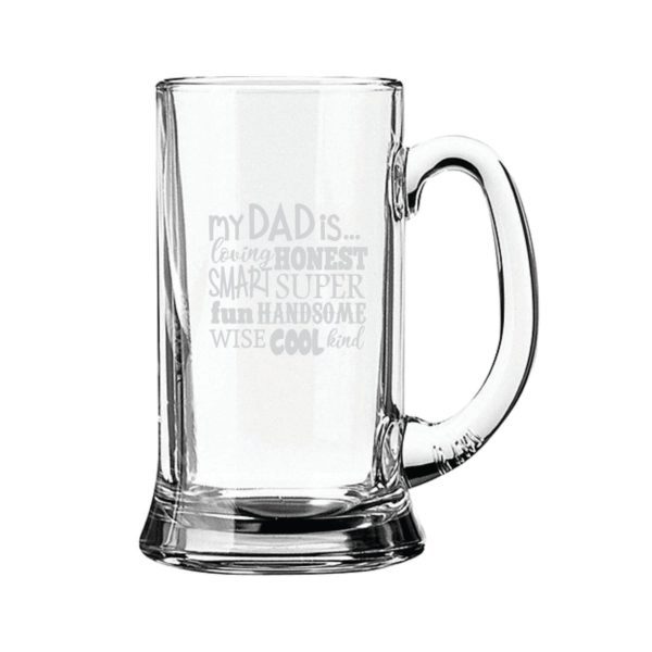 Bowtie Best Dad Beer Mug