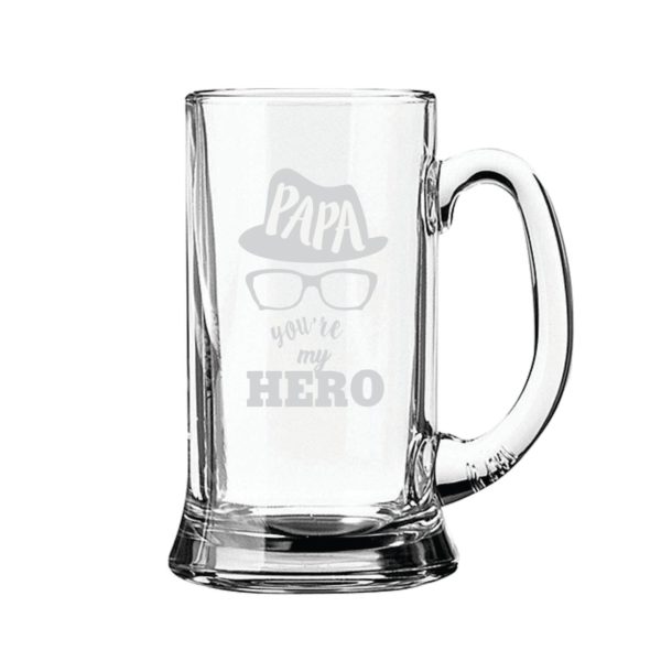 Bowtie Best Dad Beer Mug