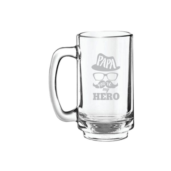 Bowtie Best Dad Beer Mug