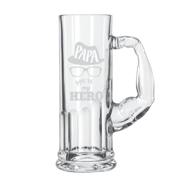 Bowtie Best Dad Beer Mug