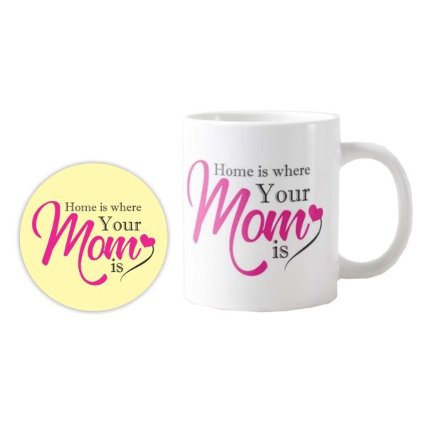 Customized Home Is Where Mom Is Mug