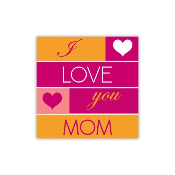 Personalized I Love You Mom Mug