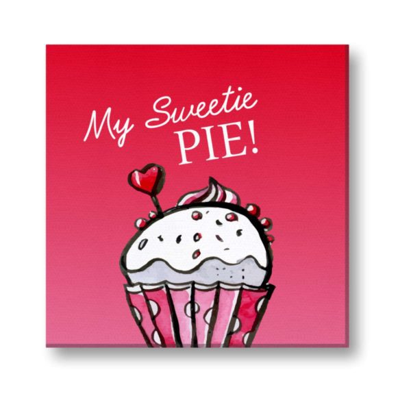 My Sweetie Pie Painting Canvas Frame set of 4