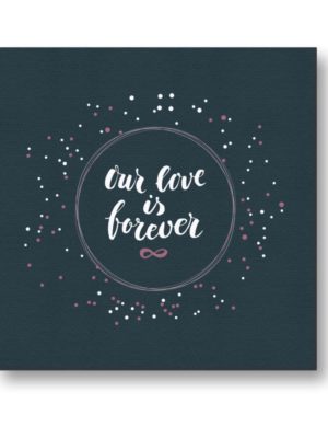 Our Love is Forever Painting Canvas Frame