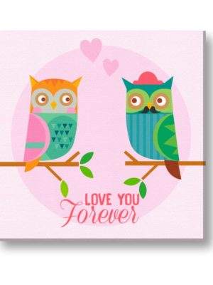 Love You Forever Painting Canvas Frame