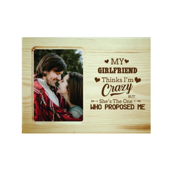 Awesome Boyfriend Engraved Photo Frame